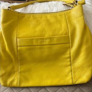 REHAB KATE SPADE Bright Yellow Leather Bag!!!